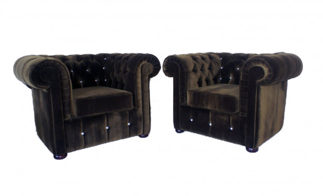 Fauteuil CANAPÉ CANAPÉ TÉLÉ FAUTEUIL SALON Tapisserie CHEF Bureau FAUTEUIL PIVOTANT CHESTER 13
