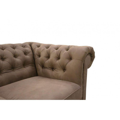 Design de luxe Chesterfield, siège rembourré, grand canapé 3 places, canapés XXL immédiatement