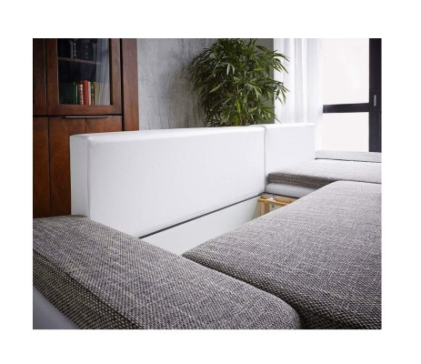Canapé d'angle design Fonction de lit Canapé Nouveau Rembourrage Canapés Canapés en textile Canapés Sofa