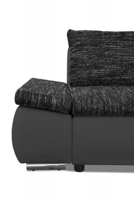 Coin de design Canapé d'angle Canapé-lit Fonction lit Canapé Cuir Textile Rembourrage Canapés