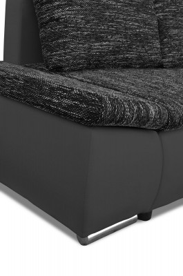 Coin de design Canapé d'angle Canapé-lit Fonction lit Canapé Cuir Textile Rembourrage Canapés