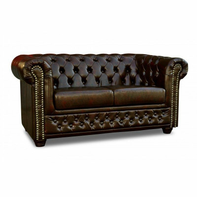 Canapé Chesterfield 2 places York Canapé Tissu Canapés Canapés neufs