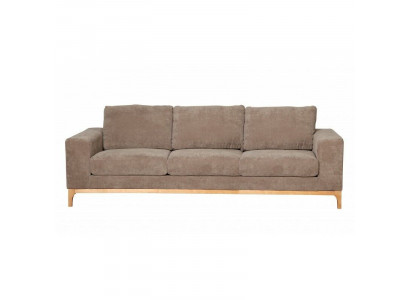 Canapé canapé 3 places Tissu d'ameublement Canapés Canapés Salon Design Tissu Neuf