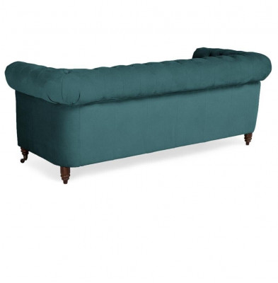 Meubles classiques Chesterfield canapé trois places Canapé en tissu Design élégant