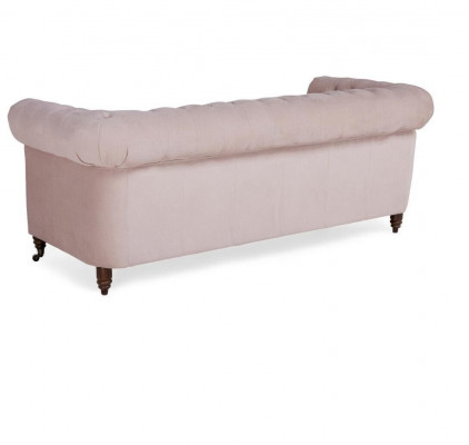 Mobilier classique Chesterfield Canapé 3 places Tissu Tissu Canapé Design noble nouveau