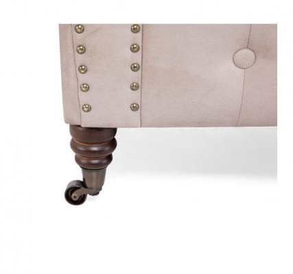 Mobilier classique Chesterfield Canapé 3 places Tissu Tissu Canapé Design noble nouveau