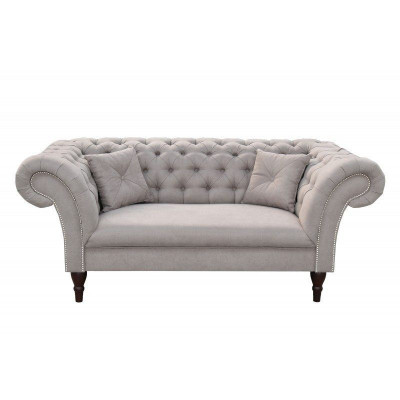 Chesterfield 2 places Canapé Upholstery Sofa design club lounge ensemble de revêtement 2 places