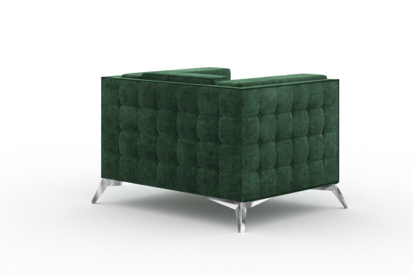 Fauteuil Chesterfield 1 place Revêtement de canapé Tissu Textile neuf pour canapé TV