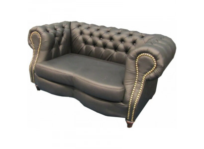 Chesterfield Lincoln 2 places Canapé Tissu Canapés Canapés Canapé Club en Cuir de Conception