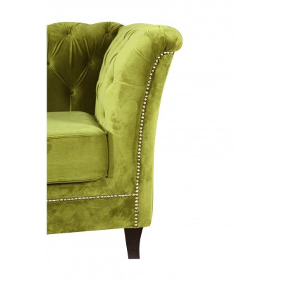 Canapé Chesterfield Design Canapé Fauteuil Cabinet d'avocats Pratique Bureau Canapés Tissu Textile