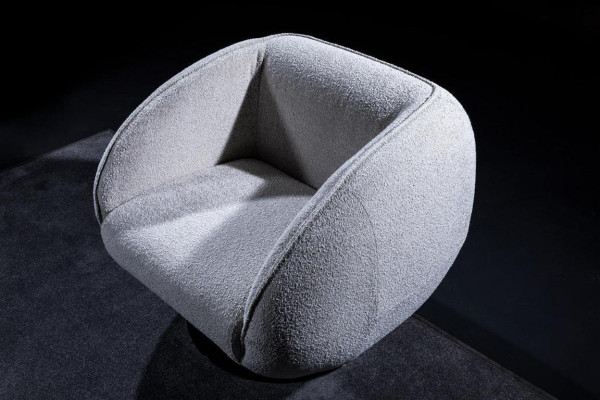 Ensemble de meubles de salon comprenant un fauteuil cinq places, un canapé et un design de meubles rembourrés en deux pièces.