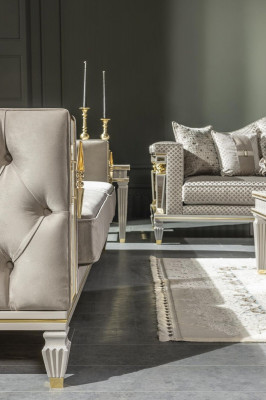 Chesterfield Sofa xxl Canapé Rembourrage gros Canapés Design Mobilier Ameublement