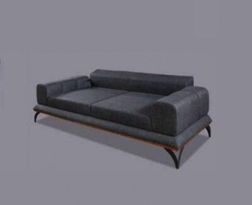 Ensemble de canapés 3+3+1 places Ensemble de canapés Design Canapé Fauteuil en textile Salon nouveau