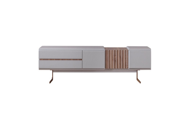 Ensemble de salon exclusif 2 pièces Meuble TV Armoire Étagère Étagères Mobilier