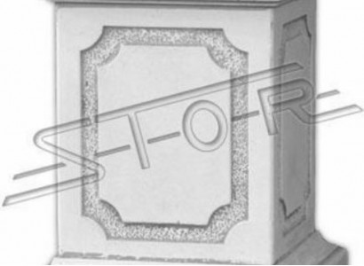 Base de style antique pour figurines, statues, sculptures, jardin de statues