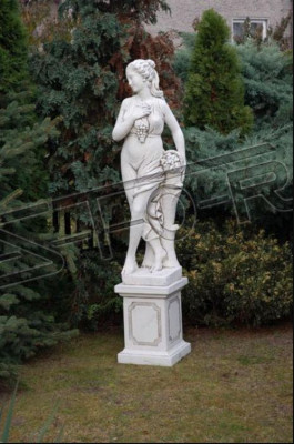 Base de style antique pour figurines, statues, sculptures, jardin de statues