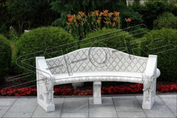 Chaise tabouret fauteuil en pierre de style ancien pour jardin terrasse Décor élégant Design Trône