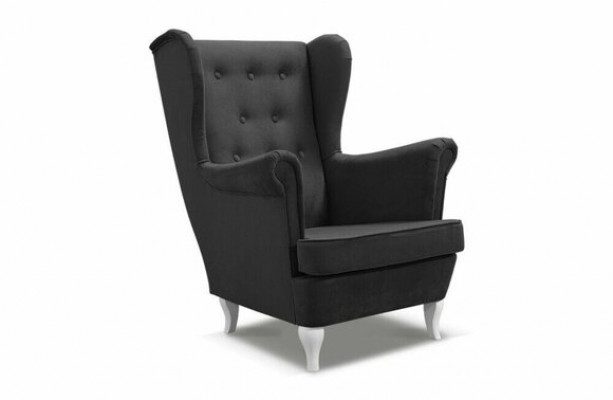 Fauteuil Rembourrage Siège Design Canapé Sofa Détente Tissu Salon Luxe TV Club