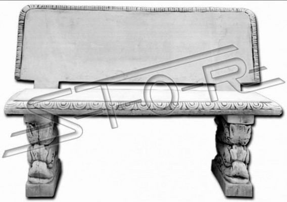 Tabouret de jardin style antique en pierre mobilier de patio bancs extérieurs