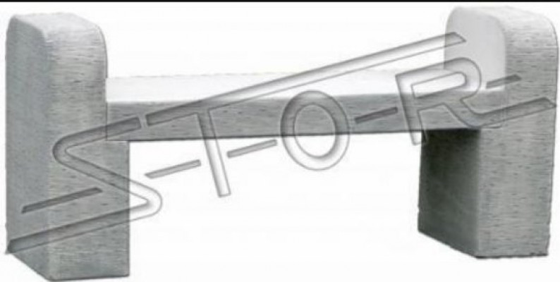 Tabouret de jardin Design de style antique Mobilier de patio en pierre Bancs d'extérieur