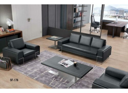 Salle de séjour Ensemble de canapé Set de luxe 3+1+1 places avec table basse Mobilier neuf