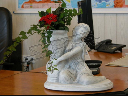 Cache-pot pot de fleur figure de décoration pots de fleurs vases nature jardin