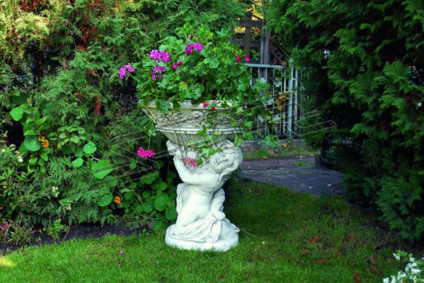 Pot de fleurs pot de fleurs figure de décoration vase de jardin pots de fleurs naturels