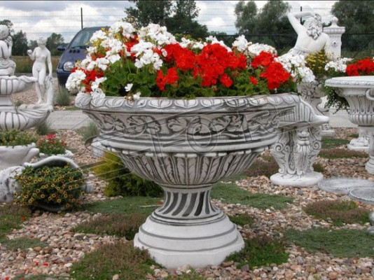 Pot de fleurs, pot de plante, figurine de décoration, vases nature fleurs pots de jardin