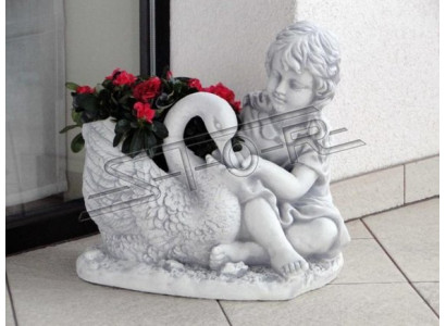 Pot de fleurs pot de plante décoration jardin pots de fleurs naturels vases figure