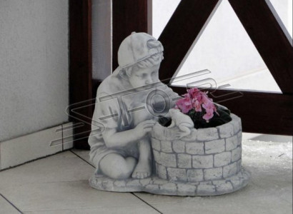 Cache-pot pot de fleur décoration jardin nature pots de fleurs vases figurine