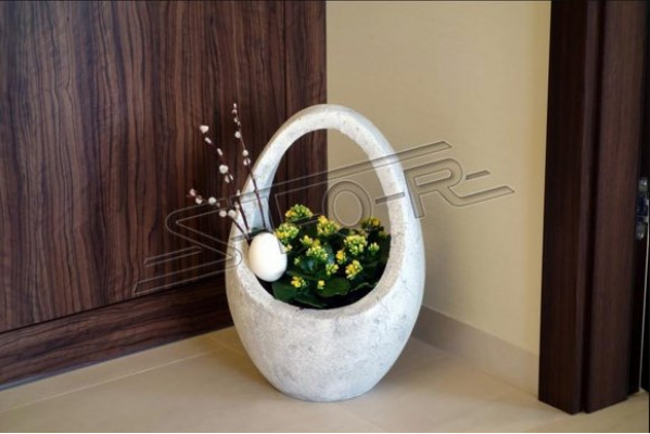 Cache-pot pot de fleurs décoration vases de jardin pots de fleurs figure naturelle