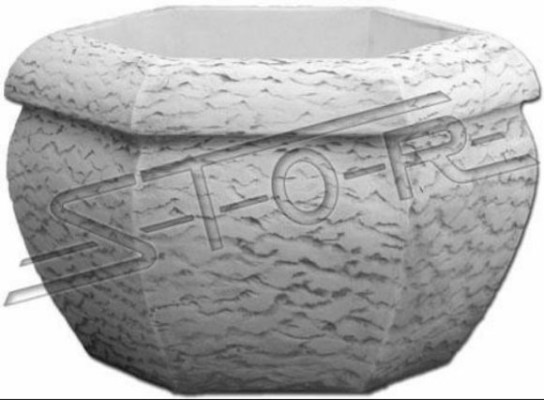 Poterie de fleurs pot de plante décoration vases de jardin figure pots de fleurs naturels