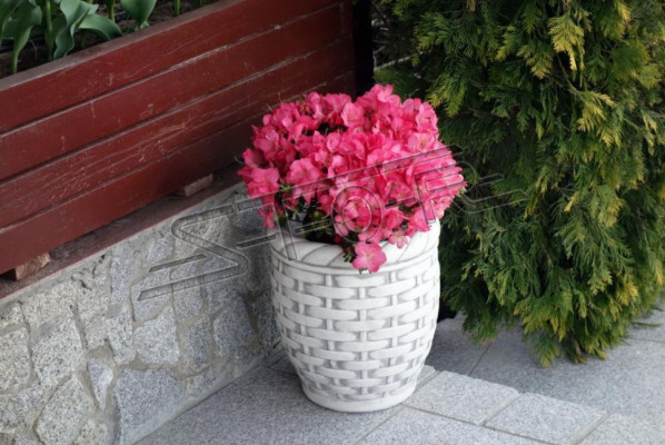 Pot de fleur pot de plante vase de décoration figurer nature jardin pots de fleurs.