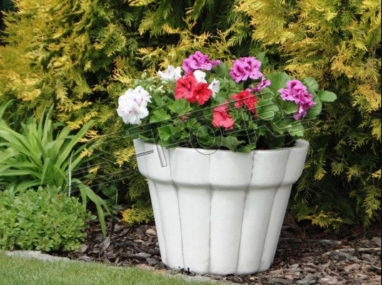 Pot de fleurs pot de plante vases de décoration de jardin figure naturelle pots de fleurs