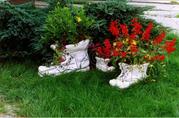 Pot de fleurs pot de plantes décoration nature figure pots de fleurs vases de jardin