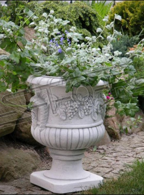 Pots de fleurs en béton XXL pour le jardin et la terrasse