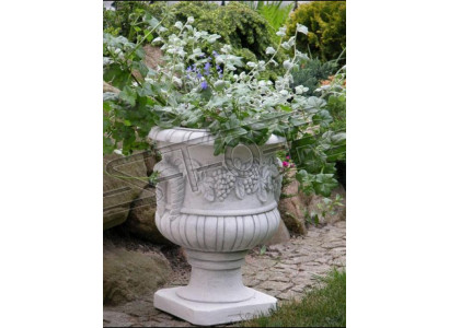 Pots de fleurs en béton XXL pour le jardin et la terrasse