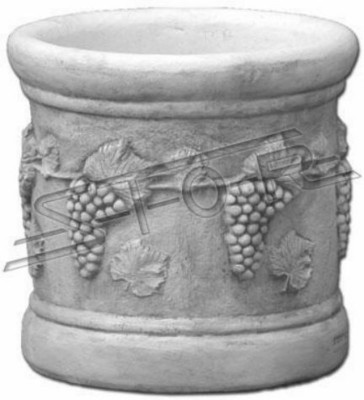 Boîte de pots de fleurs XXL décoratifs en béton pour jardin et terrasse