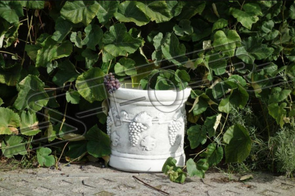 Boîte de pots de fleurs XXL décoratifs en béton pour jardin et terrasse