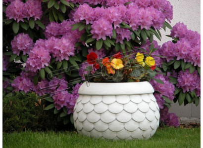 Pots de fleurs boîte pour pots de fleurs XXL décoratif jardin en béton terrasse