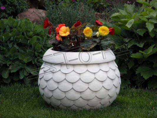 Pots de fleurs boîte pour pots de fleurs XXL décoratif jardin en béton terrasse
