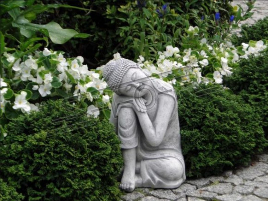 statue de Bouddha Malaisie figure figurines de jardin statues décoratives en sculpture