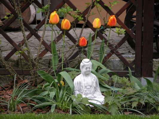 Bouddha Malaisie Statue Figure Figurines de Jardin Statues Sculpture Sculptures