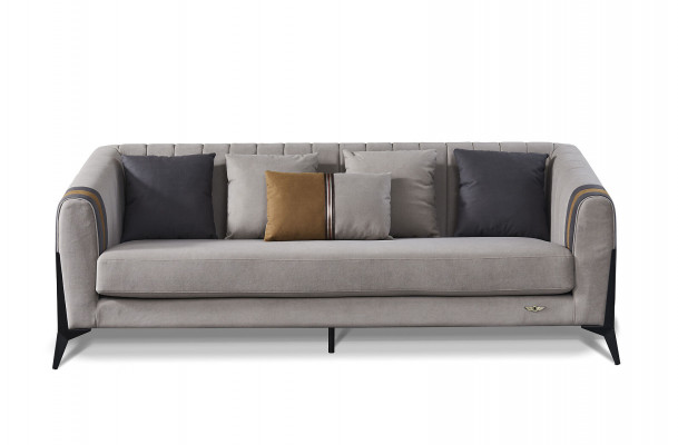 Canapé Chesterfield ensemble 3+1 places Canapé Rembourrage Sièges Ensembles Canapé Inclinable