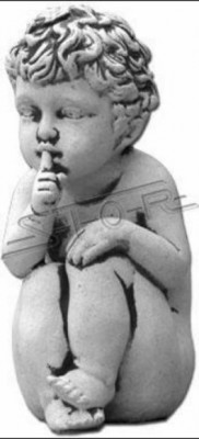 Décoration funéraire décorative Décoration de pierre tombale Figure d'ange sculpture de Dieu Saint