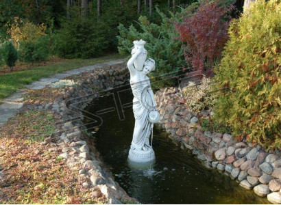 Décoration Figure Fontaine Jardin Designer Figurines Sculpture