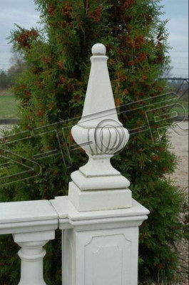 Décoration Cône Colonnes Pierre Style Antique Romain Stand Décoration