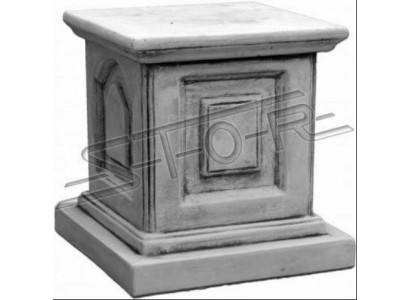 Décoration Colonne Colonne Pierre Style Antique Stand Fleur Romain Blanc Stand