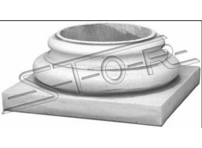 Décoration colonne Colonnes Pierre Style antique Rome Support Base Colonne Base nouvelle Immédiatement