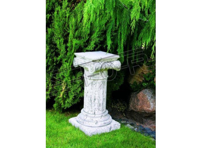 Décoration Colonne Colonnes Pierre Style Antique Romain Décor Blanc Support Base